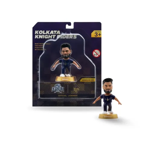 Image of Kolkata Knight Riders Rinku Singh 3-Inch Display Figure