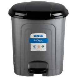 KOLORR Go Clean 13L Dustbin - Grey