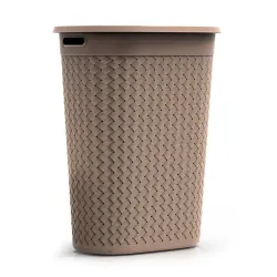 Kolorr Stitch Plastic Laundry Basket 55L