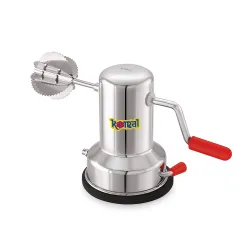 Komal Stainless Steel Coconut Scrapper with Vaccum Base,Silver