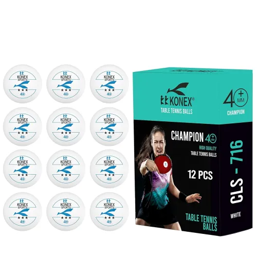 Image of KONEX 40+ Plastic Table Tennis Balls Po12