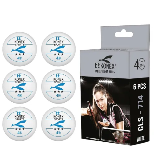 Image of KONEX 40+ Plastic Table Tennis Balls Po6