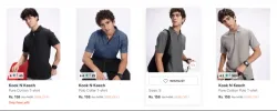 Kook n Keech Men Tshit Starting @ ₹158