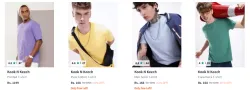 Kook N Keech Mens Clothing Starting @ ₹168
