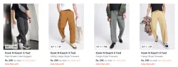 Kook N Keech Mens Trousers Starting at ₹299