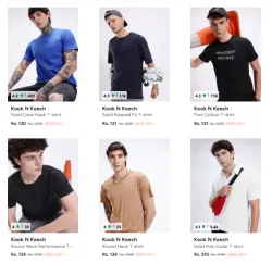 Kook N Keech Mens T-Shirts Upto 90% Discount
