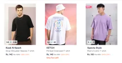 Kook N Keech Oversized T-shirt From ₹142