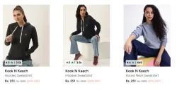 Kook N Keech Women Sweatshirts @ Upto 87% Discount 