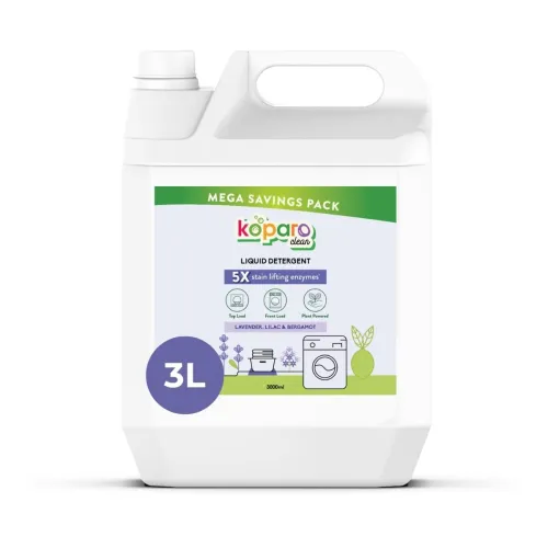 Image of Koparo Liquid Detergent | 3 Litre | Top Load & Front Load Washing Machine Liquid