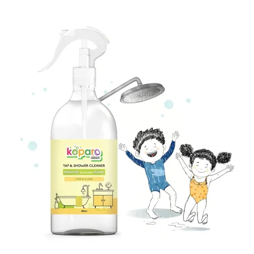 Image of Koparo Natural Tap And Shower Cleaner Spray - 300 ml | Bathroom Fittings-Taps,Sinks,Bath Tubs,Shower