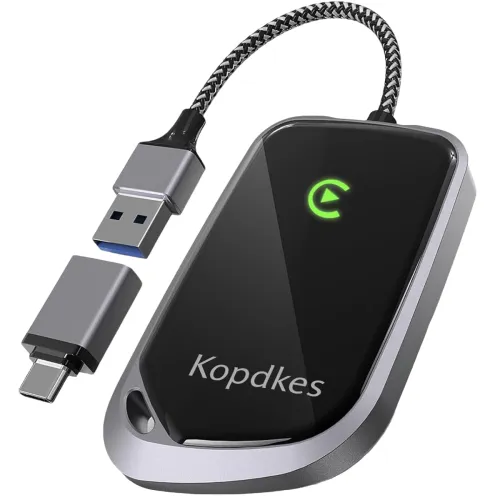 Image of Kopdkes Wireless CarPlay Android Auto Adapter