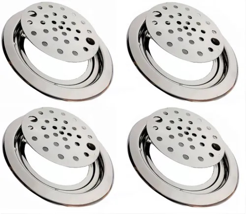 Image of Kopter Floor Stainless Steel Pop-Up Strainer, Po4