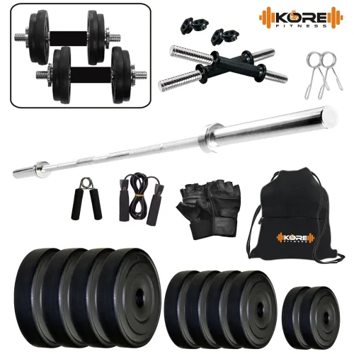 Image of Kore K-PVC-20KGCOMBO9 Home Gym and Fitness Kit
