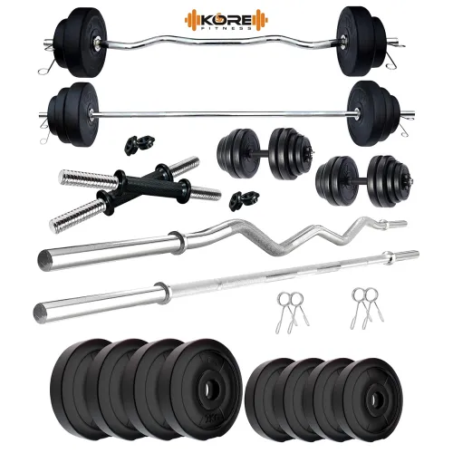 Image of Kore PVC 12kg Home Gym Set