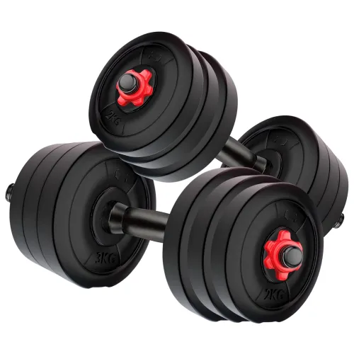 Image of Kore PVC-DM Home Gym Dumbbells Kit (8-piece)