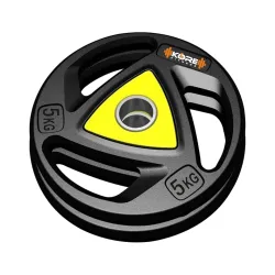 Kore RW PRO Plate-10KG (5 KG X 2) Weight Plate, Black