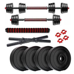 Kore 3‑in‑1 Adjustable Dumbbells Set (Up to 4 kg)
