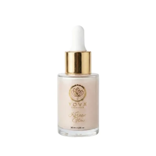 Image of Korean Glow Face Serum with Niacinamide Moringa Oil Ginseng and Ashwagandha Lightweight Daily Skincare Serum for All Ski