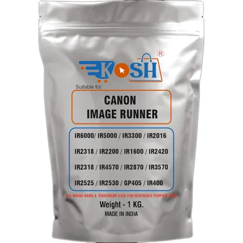 Image of KOSH Black Toner Powder for Canon Xerox (1Kg)