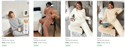 Image of Kotty Co-Ords Set Upto 91% Discount