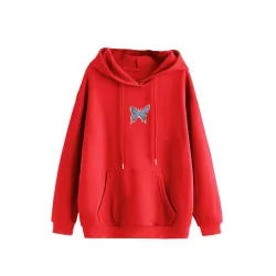 KOTTY Fleece Women Hooded Sweatshirt