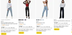 KOTTY jeans for women upto 85% off
