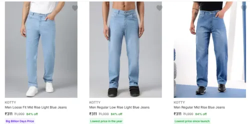Image of Kotty Men Jeans Starting @ ₹311
