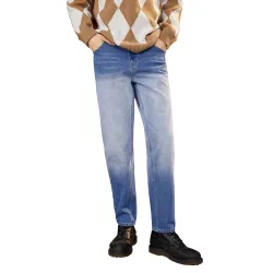 KOTTY Mens Solid Straight Fit Jeans
