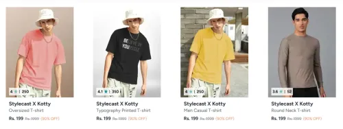 Image of Kotty Men's Cloths up to 90% Discount