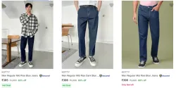Kotty Mens Jeans at Minimum 70% Discount