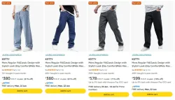 Kotty Mens jeans upto 81% discount 