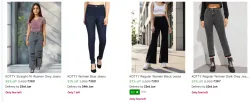 KOTTY Straight Fit Women Jeans Upto 85% Discount