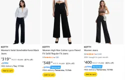 kotty women jeans up to 87% discount
