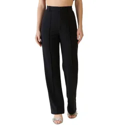 KOTTY Women Polyester Blend Solid Trousers