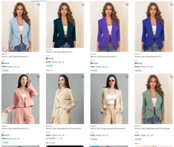 Kotty Womens Blazer Startig @ ₹175