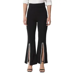 KOTTY Womens High Rise Relaxed Pants