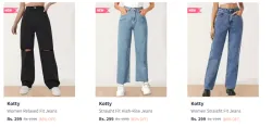 Kotty Womens Jeans Starting @ ₹299
