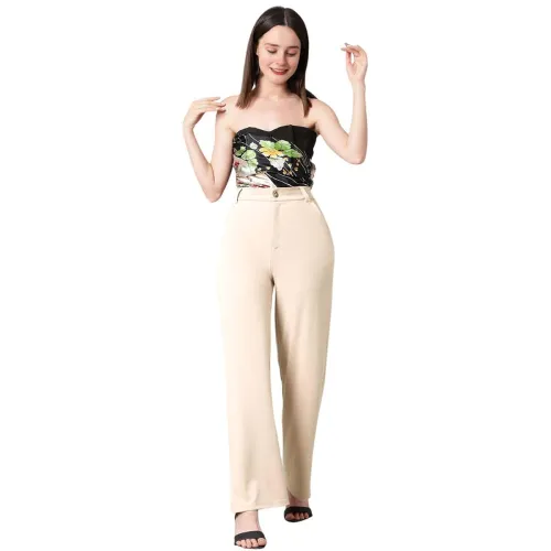 Image of KOTTY Women's Lightweight Loose Fit Casual Wear Pants