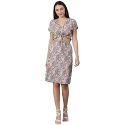 KOTTY Womens Short Sleeve Co-ord Top and Skirts Set