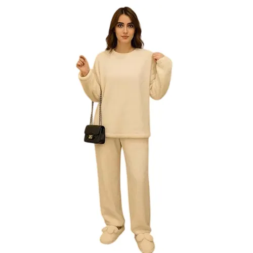 Image of KOTTY Women’s Winter Coral Tracksuit – Cozy Two-Piece Coord Set for Stylish Comfort, Warmth, and Relaxed Winter Lounging