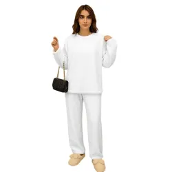KOTTY Womens Winter Coral Tracksuit Two-Piece Co-ord Set Warm