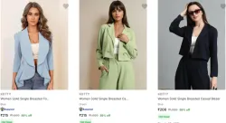 Kotty Womens Blazers Starting @ ₹208