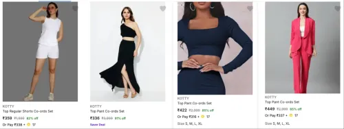 Image of Kotty Women's Dresses upto 91% discount 