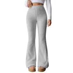 KOTTY Women’s Coral Fabric Flared Fit Pant