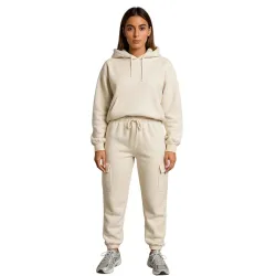 KOTTY Womens Fleece Tracksuit Set with Hoodie|Soft 2-Piece Lounge Set with Drawstring Joggers