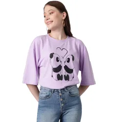 KOTTY Women’s Graphic Printed T-Shirt