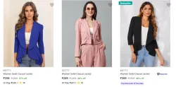 Kotty Womens Jackets upto 87% Discount