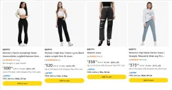 KOTTY Womens Jeans at minimum 81% Discount