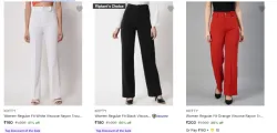 Kotty Womens Palazzos Upto 91% Discount