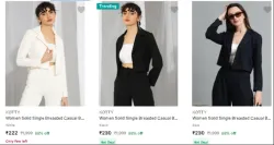 Kotty Womens Readymade Blazers Starting @ ₹188